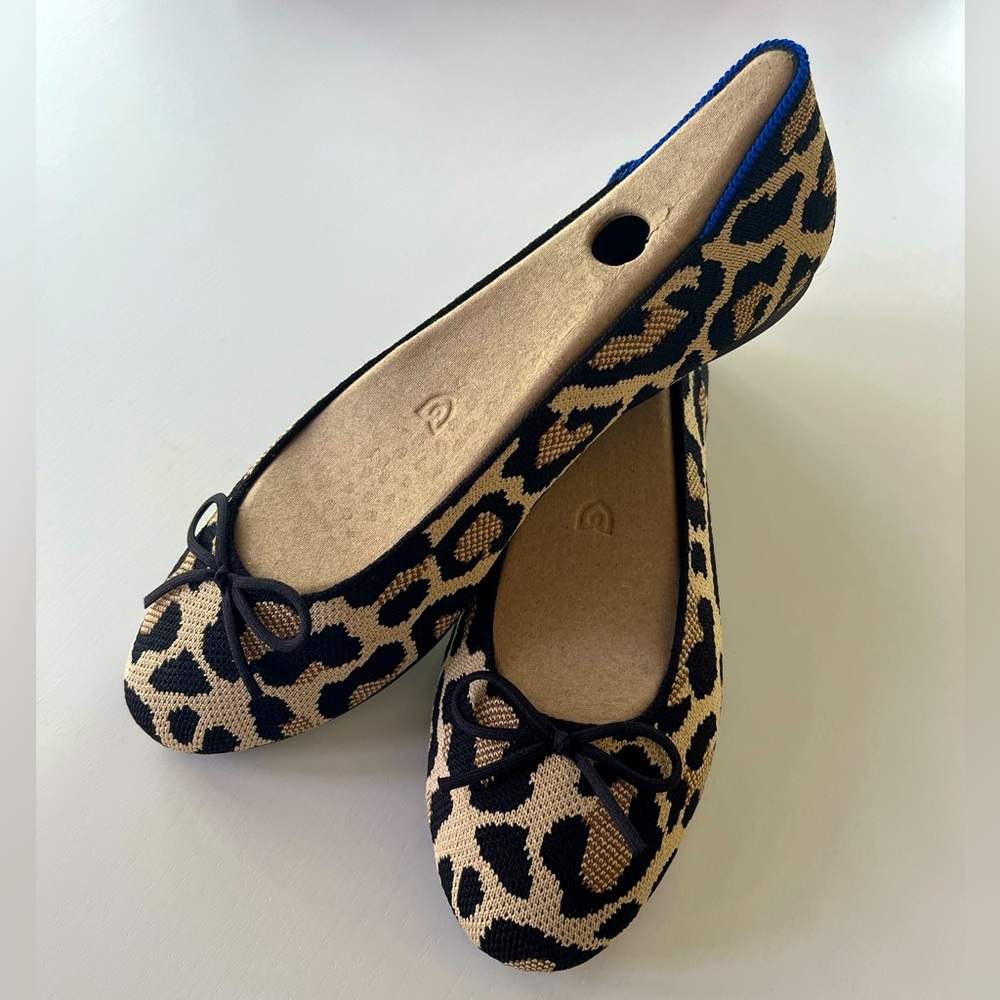 Rothy’s The Ballet Flat - Desert Cat NWT size 10